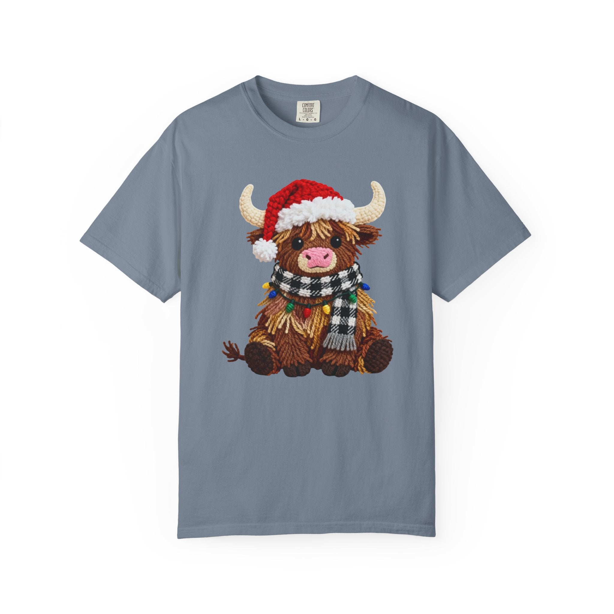 Cute Highland Cow Christmas T-Shirt