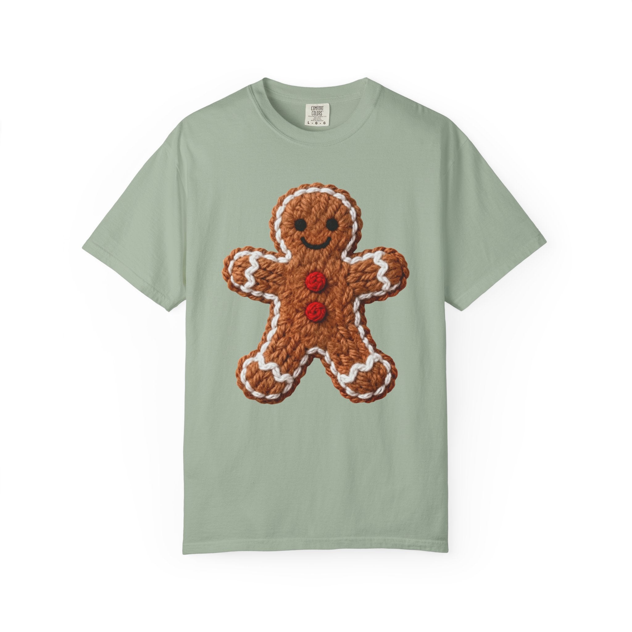 Cozy Gingerbread Christmas T-Shirt | Cute Holiday Cookie Tee | Festive Winter Aesthetic Top | Funny Christmas Graphic Shirt for Men & Women