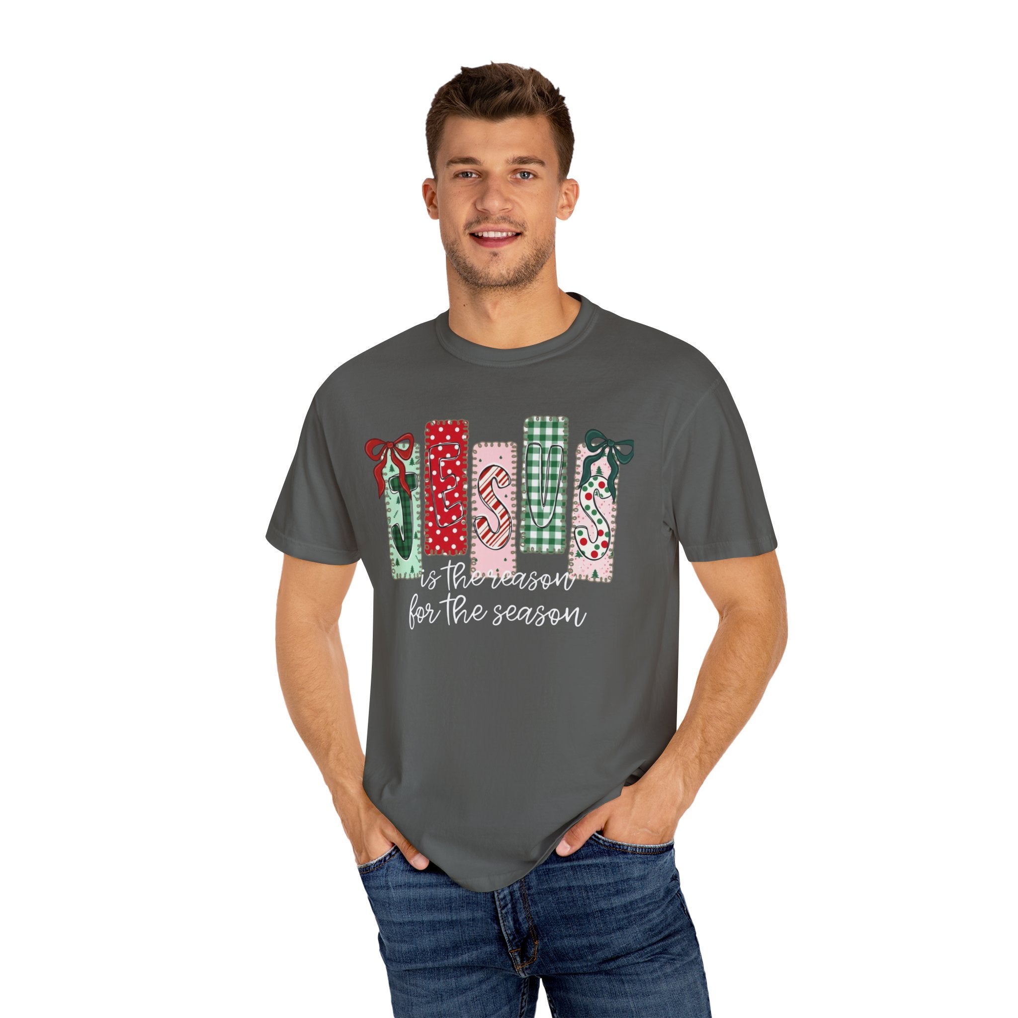 Christian Christmas Jesus Coquette frames Shirt