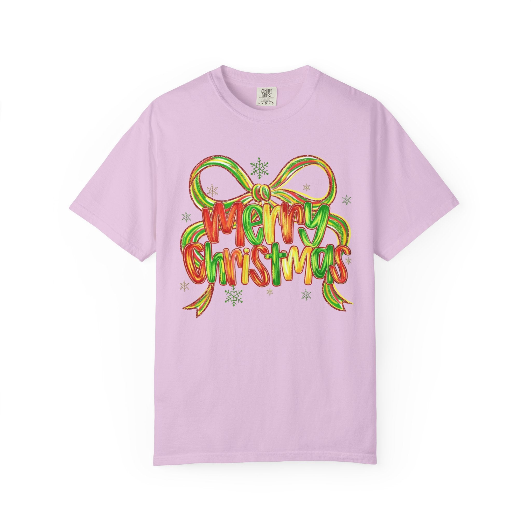 Merry Christmas Bow T-Shirt