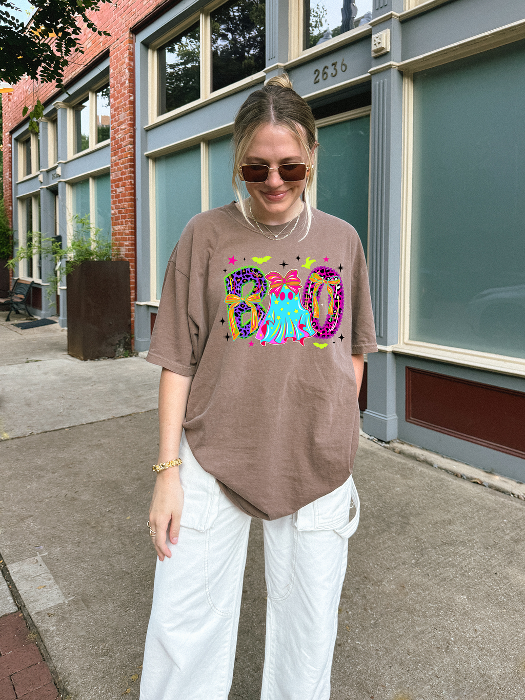 Lace Neon Halloween Boo Shirt, Cute Ghost Shirt, Spooky Season Tee, Neon Halloween Shirt, Funny Ghost Tee, Halloween Party Shirt, Fall Shirt