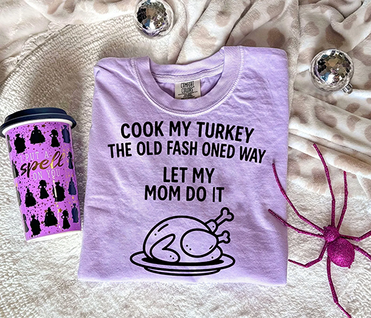 i cook my turkey the old fashioned way tee