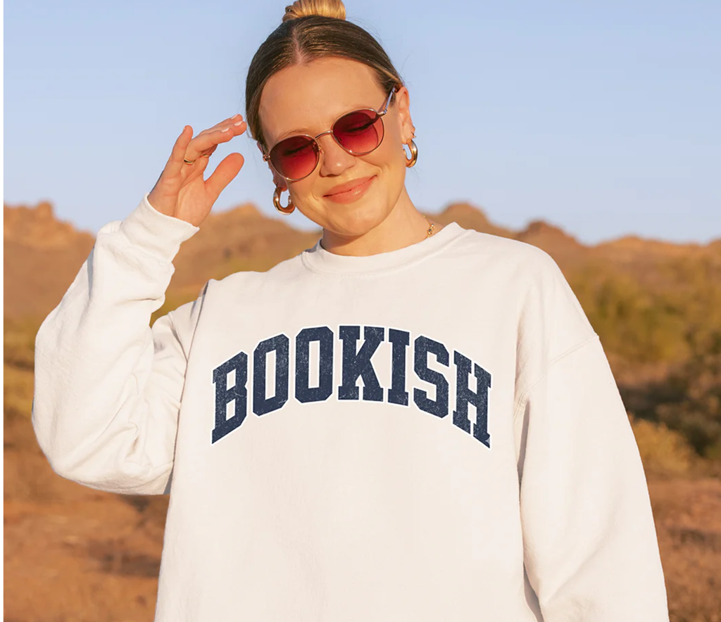 Bookish Sweatshirt, Bookworm Sweatshirt, Book Nerd Shirt, Book Lover Shirt, Bookish Gift, Gift for Book Lover, Librarian Sweatshirt