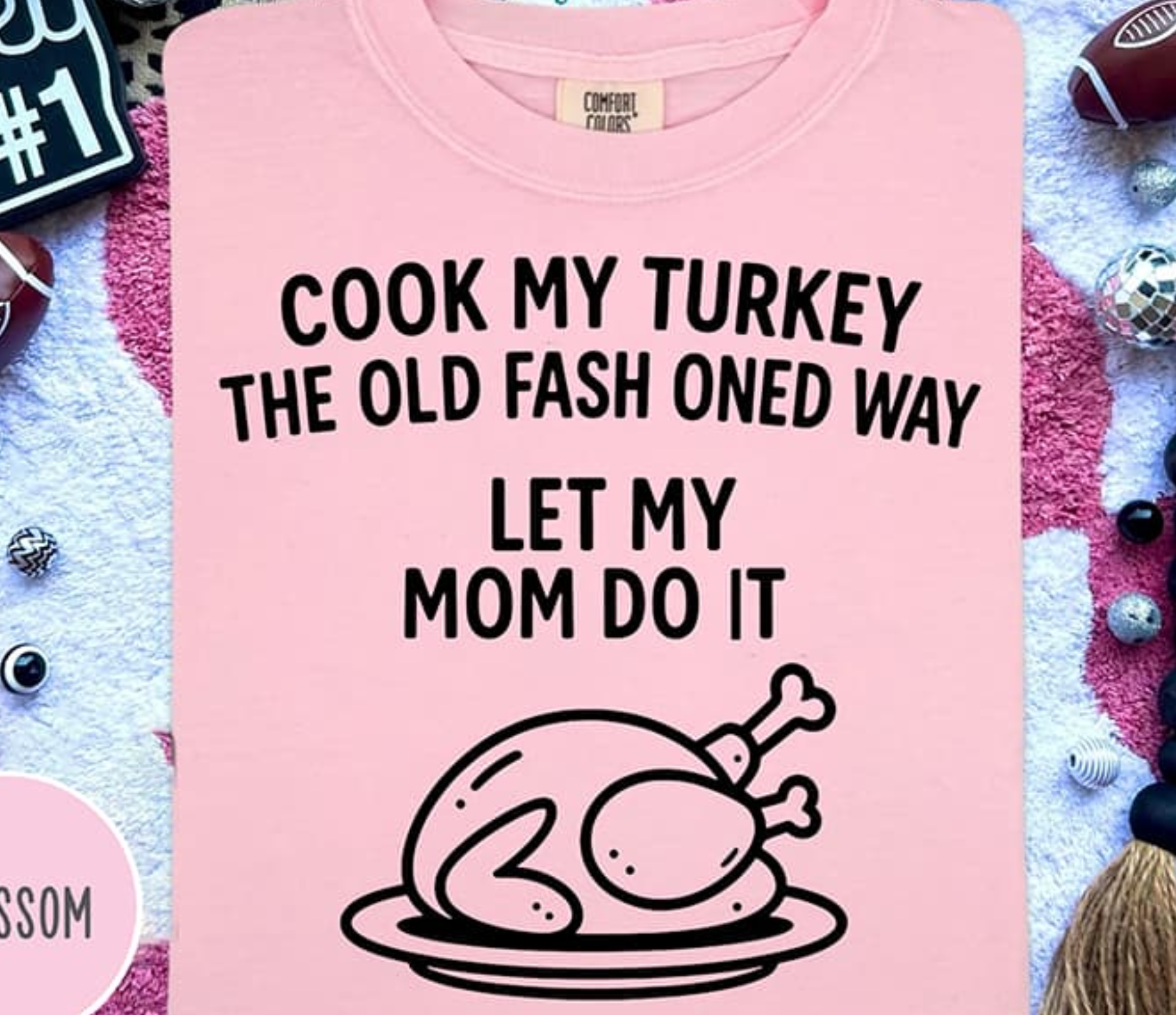 i cook my turkey the old fashioned way tee